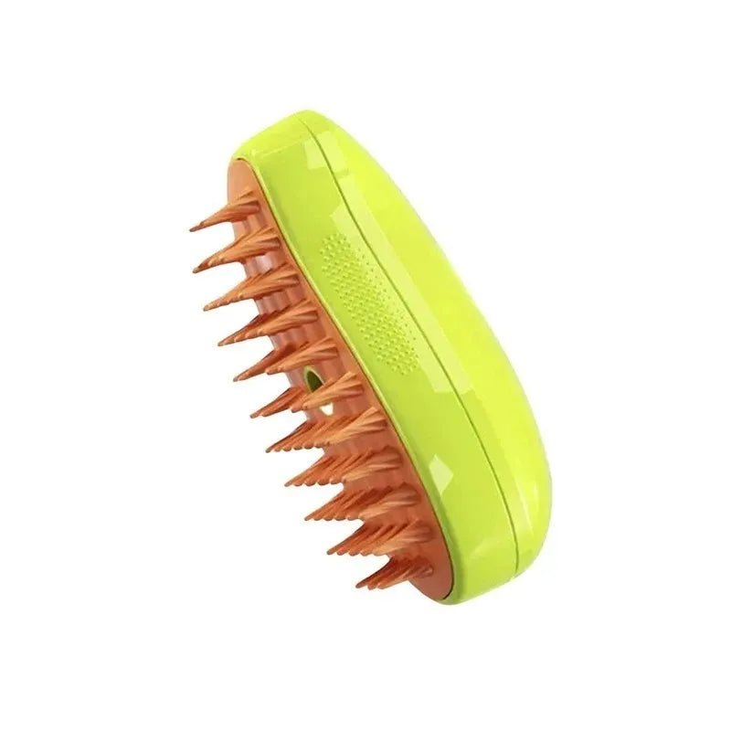 3 - in - 1 Electric Pet Grooming Brush: Steam Clean, Massage & Remove Hair for Dogs & Cats - Nourishment Tapestry