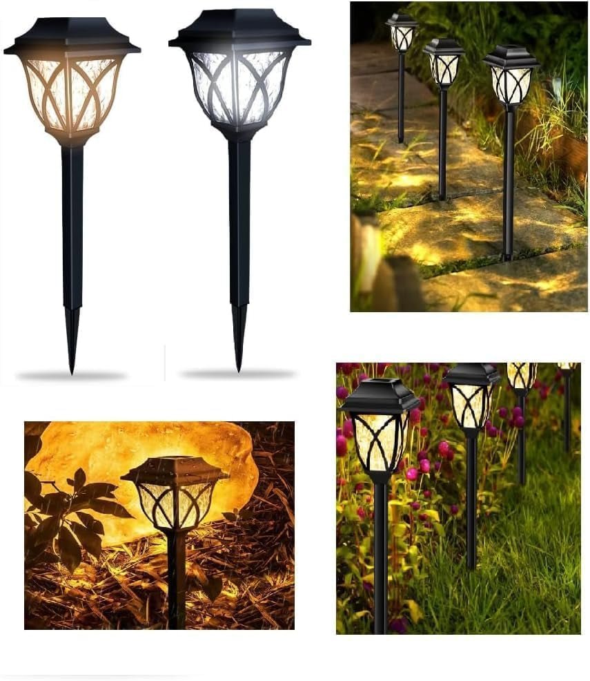 6 - Pack Solar LED Path Lights: Illuminate Your Garden with Eco - Friendly Lights - Nourishment Tapestry