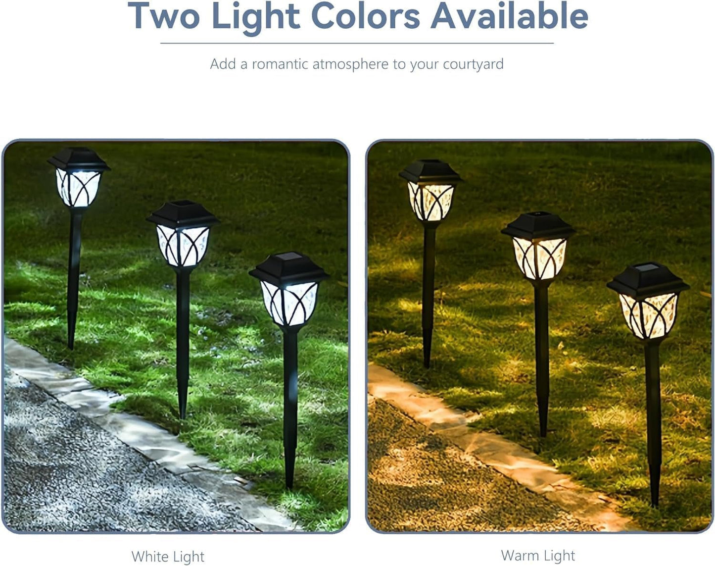 6 - Pack Solar LED Path Lights: Illuminate Your Garden with Eco - Friendly Lights - Nourishment Tapestry