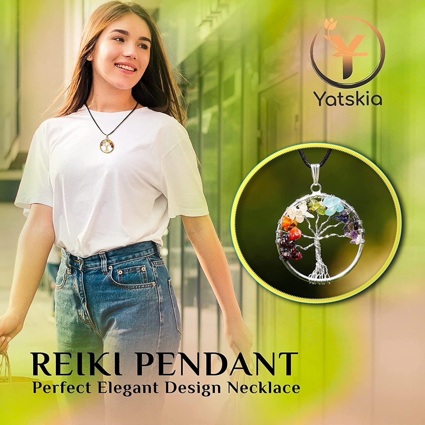 Chakra Tree of Life: Crystal Meditation Decor and Spiritual Gifts for Women - Enhance Your Spiritual Space - Nourishment Tapestry