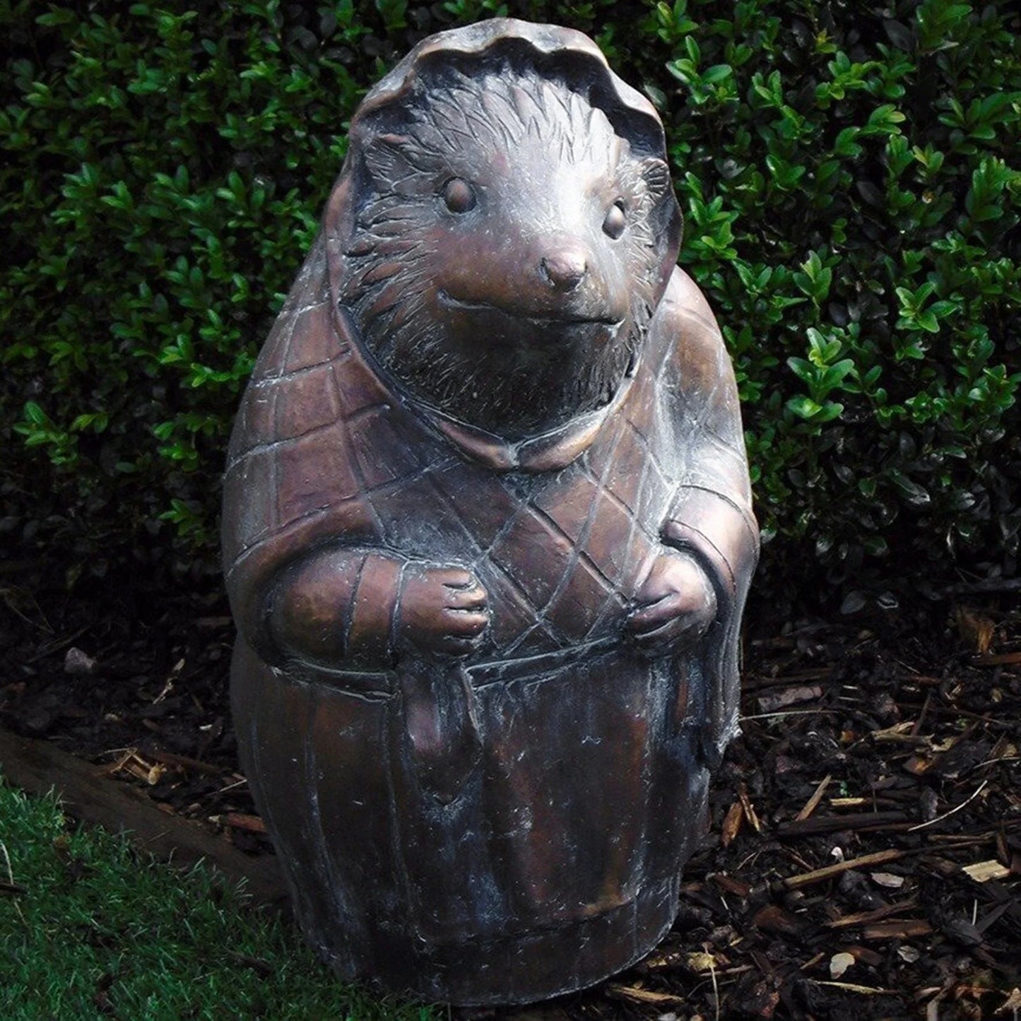 Charming Easter Bunny Garden Statue - Durable Resin Decor for Indoor & Outdoor - Nourishment Tapestry