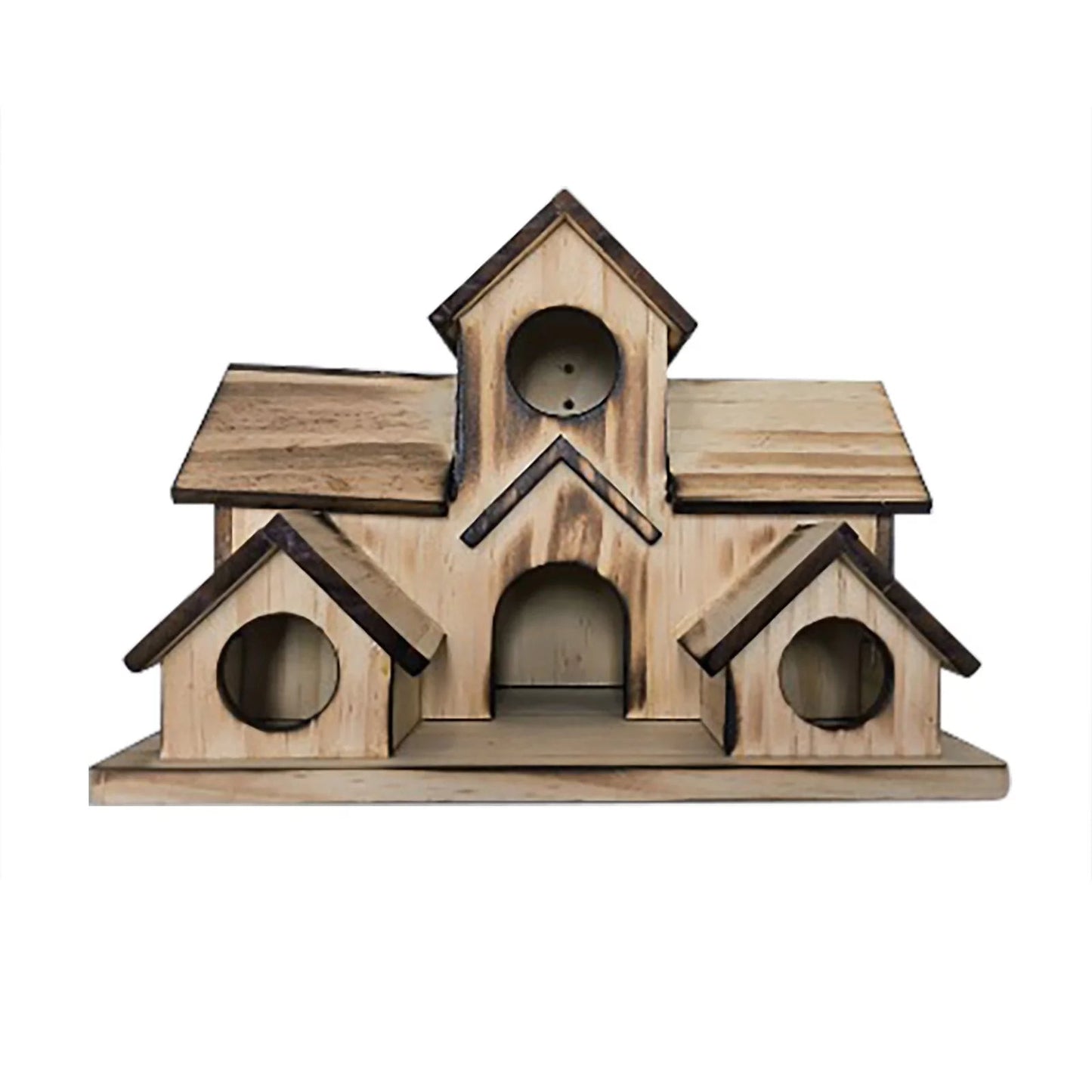 Colorful 6 - Hole Hanging Birdhouse: Attract Birds & Beautify Your Backyard - Buy Now! - Nourishment Tapestry