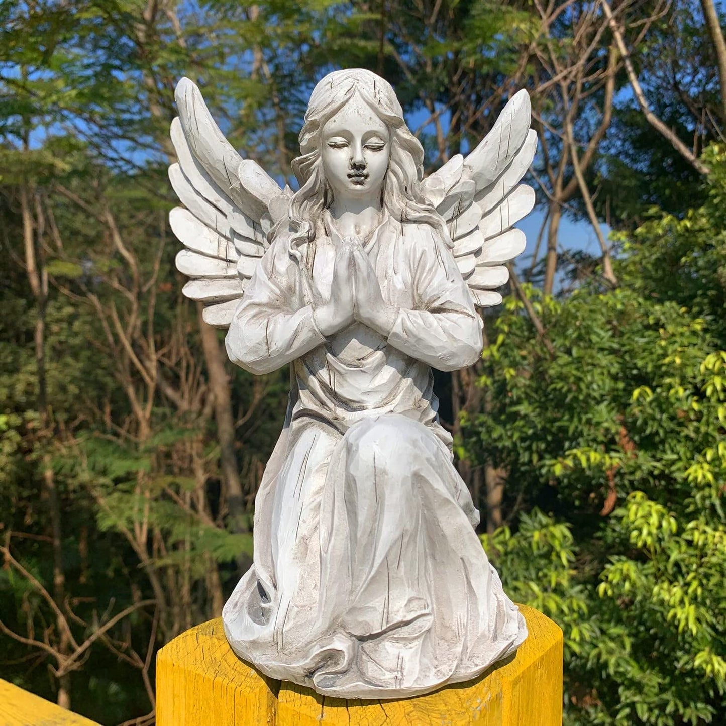 Enchanting Waterproof Fairy Garden Statue for Patio, Lawn & Yard Decor - Nourishment Tapestry
