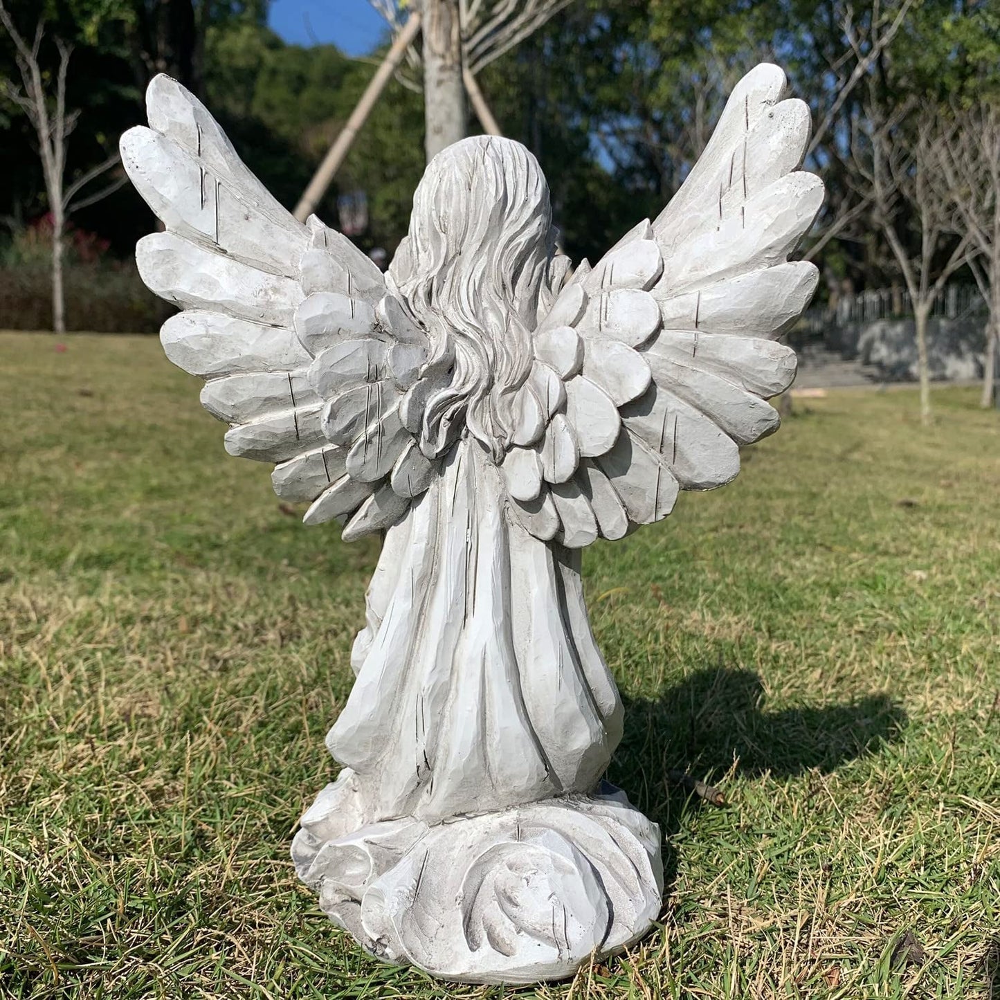 Enchanting Waterproof Fairy Garden Statue for Patio, Lawn & Yard Decor - Nourishment Tapestry