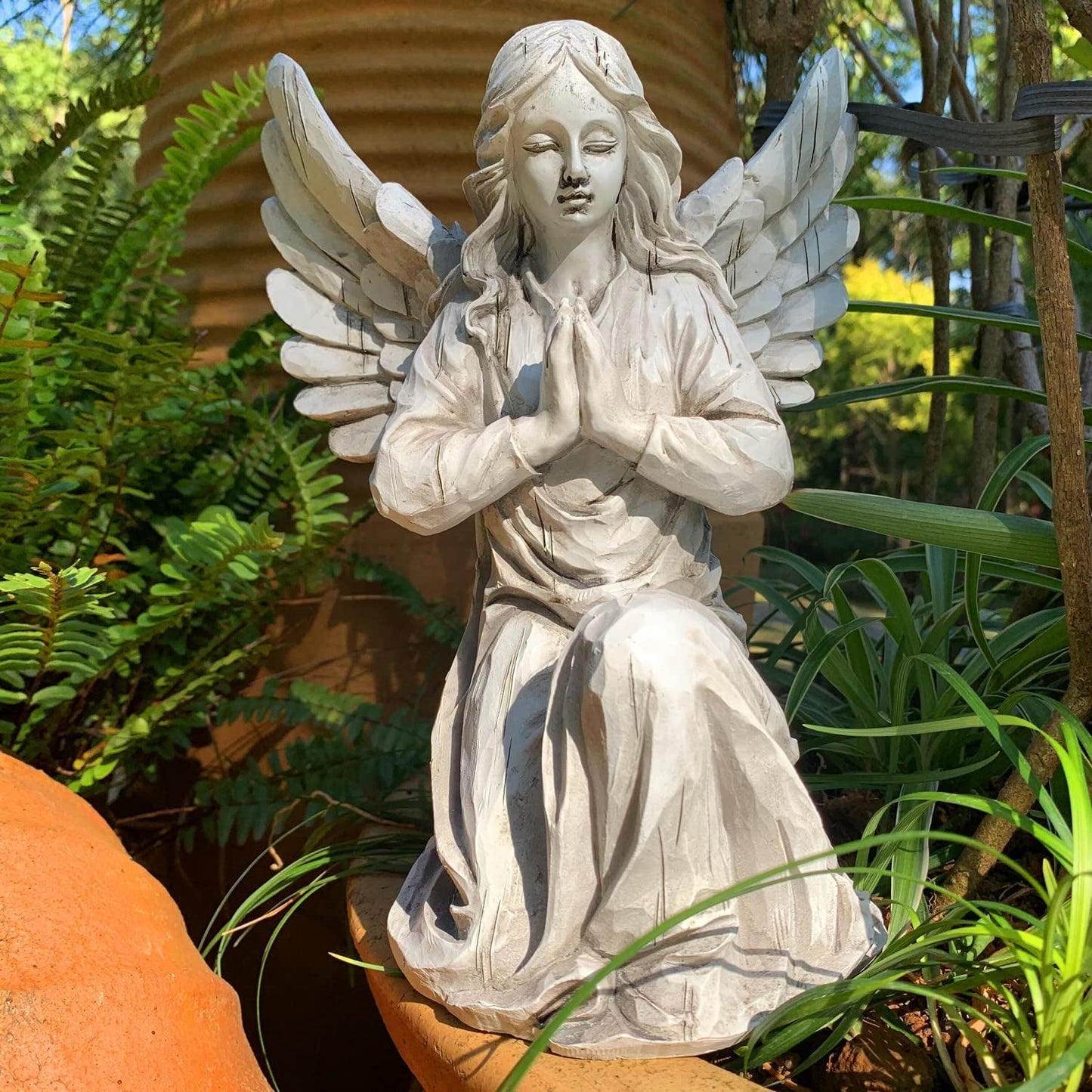 Enchanting Waterproof Fairy Garden Statue for Patio, Lawn & Yard Decor - Nourishment Tapestry