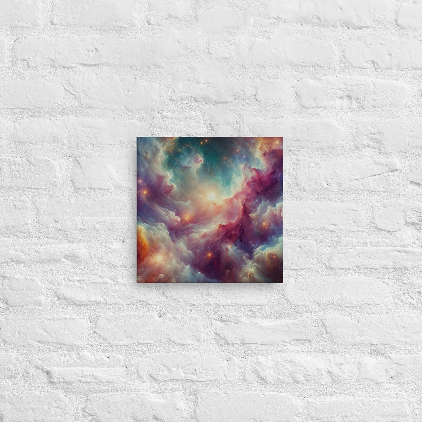 Ethereal Nebula Canvas: Stunning Space Art Prints for Walls - Nourishment Tapestry