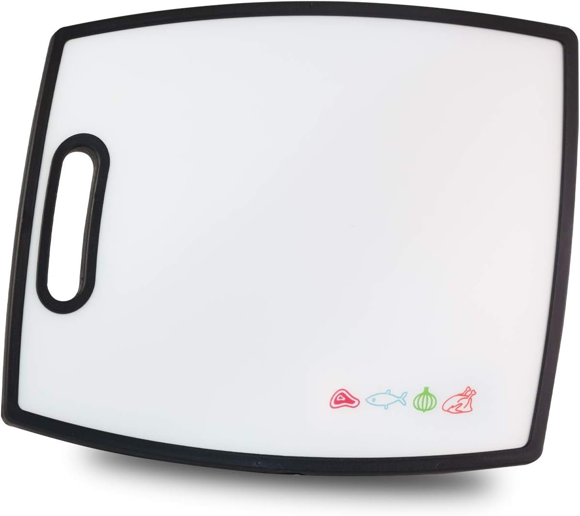 Hygienic 2 - in - 1 Bamboo & Poly Cutting Board: Reversible, Premium Kitchen Essential - Nourishment Tapestry