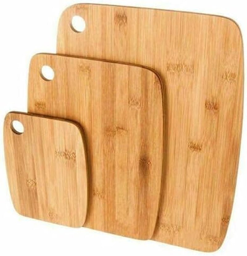 Organic Bamboo Cutting Board Set: Eco - Friendly Kitchen Essential - Nourishment Tapestry