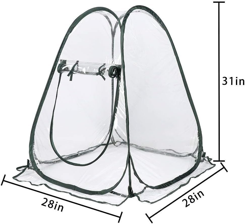 Portable Mini Greenhouse: Boost Plant Growth & Protection - Indoor/Outdoor - Nourishment Tapestry