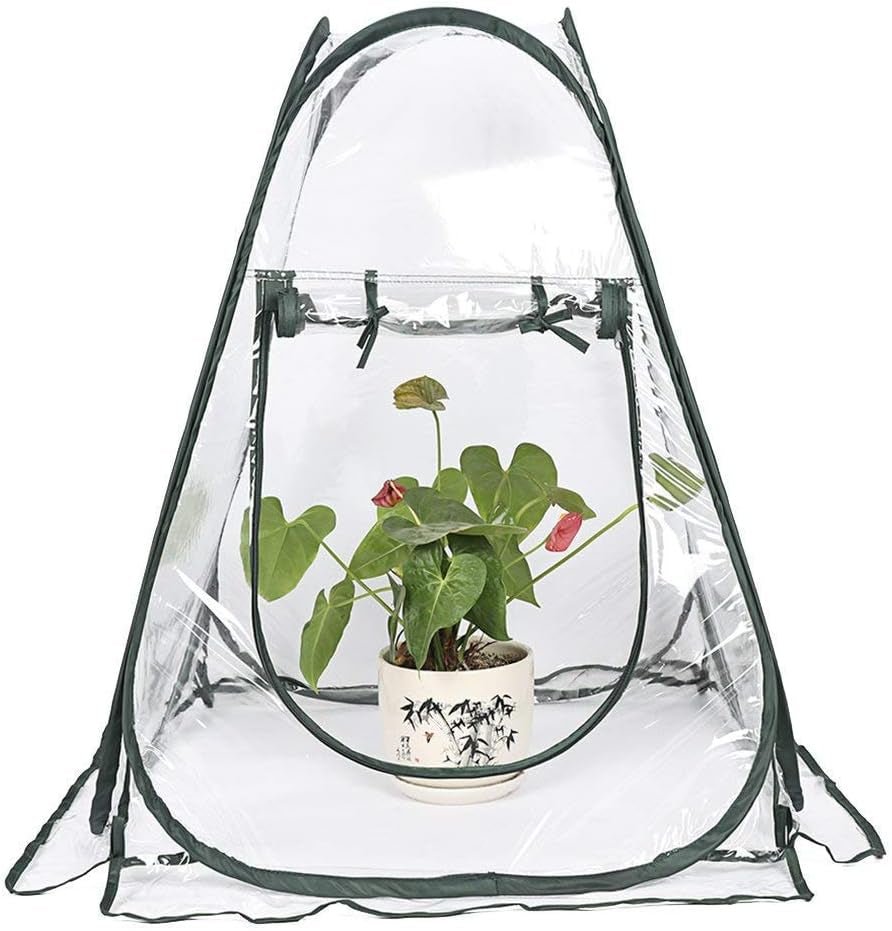 Portable Mini Greenhouse: Boost Plant Growth & Protection - Indoor/Outdoor - Nourishment Tapestry