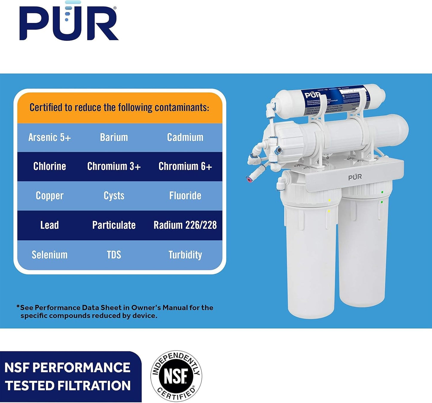 Premium 4 - Stage Under Sink Reverse Osmosis Water Filtration System: Clean Water Solution - Nourishment Tapestry