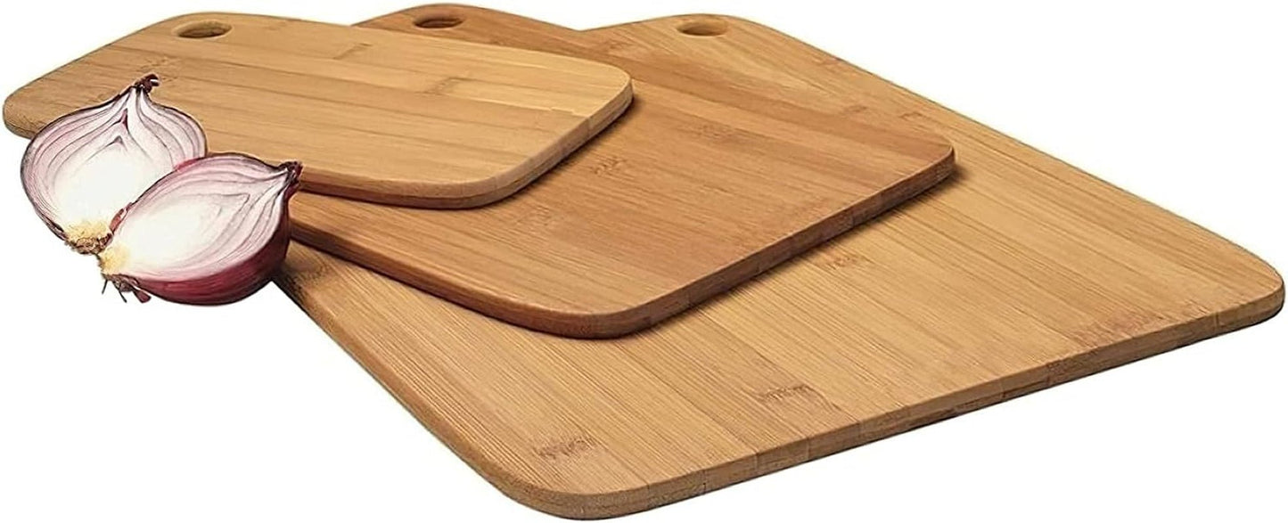 Premium Bamboo Cutting Board Set: Eco - Friendly Kitchen Essentials - Nourishment Tapestry