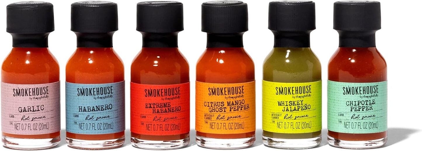 Smokehouse Global Hot Sauce Set: 5 Fiery Flavors for Spice Enthusiasts - Ultimate Culinary Adventure - Nourishment Tapestry
