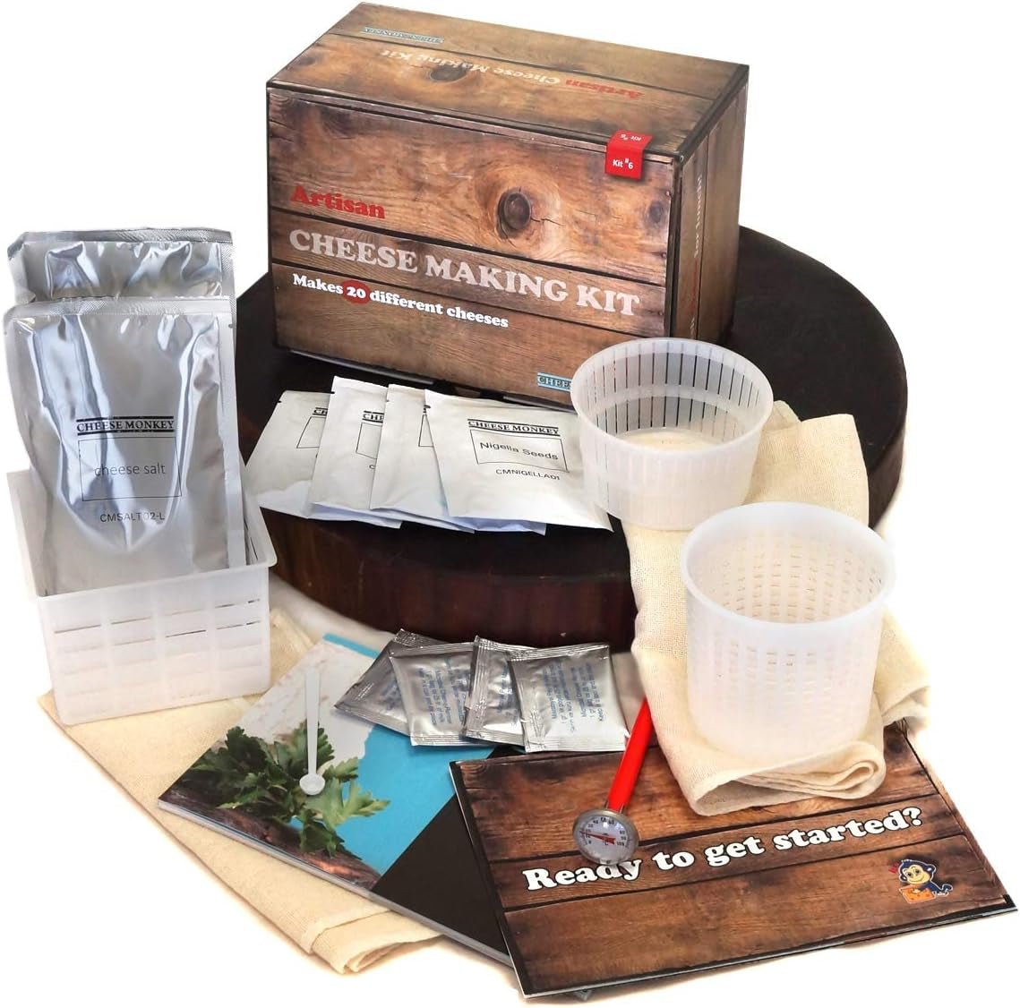 Ultimate Artisan Cheese Making Kit - Make 30 Unique Cheeses at Home! - Nourishment Tapestry