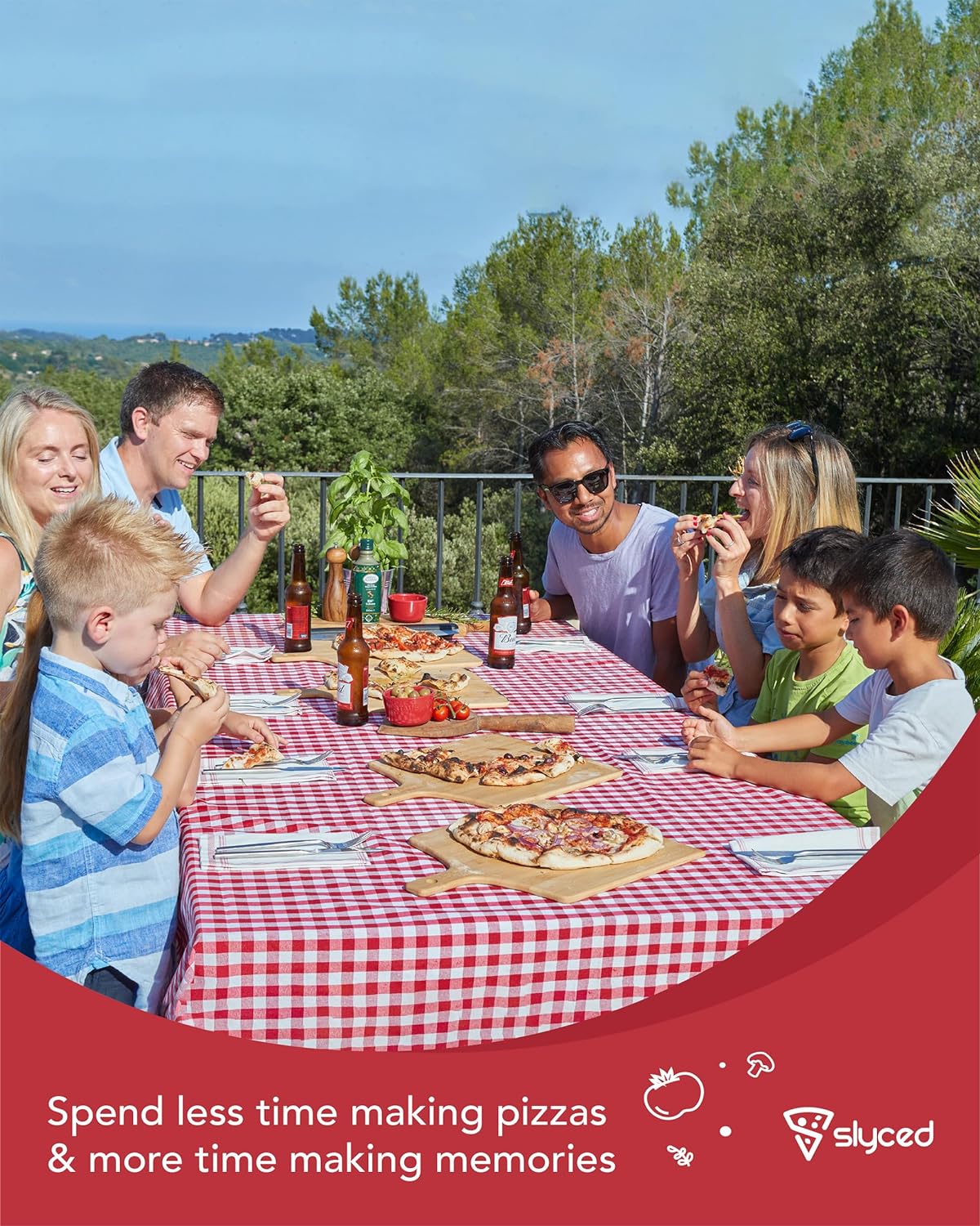 Ultimate Pizza Night Set: Premium Bamboo Peel, Non - Stick Boards & Rack - Perfect Homemade Pizza Kit - Nourishment Tapestry