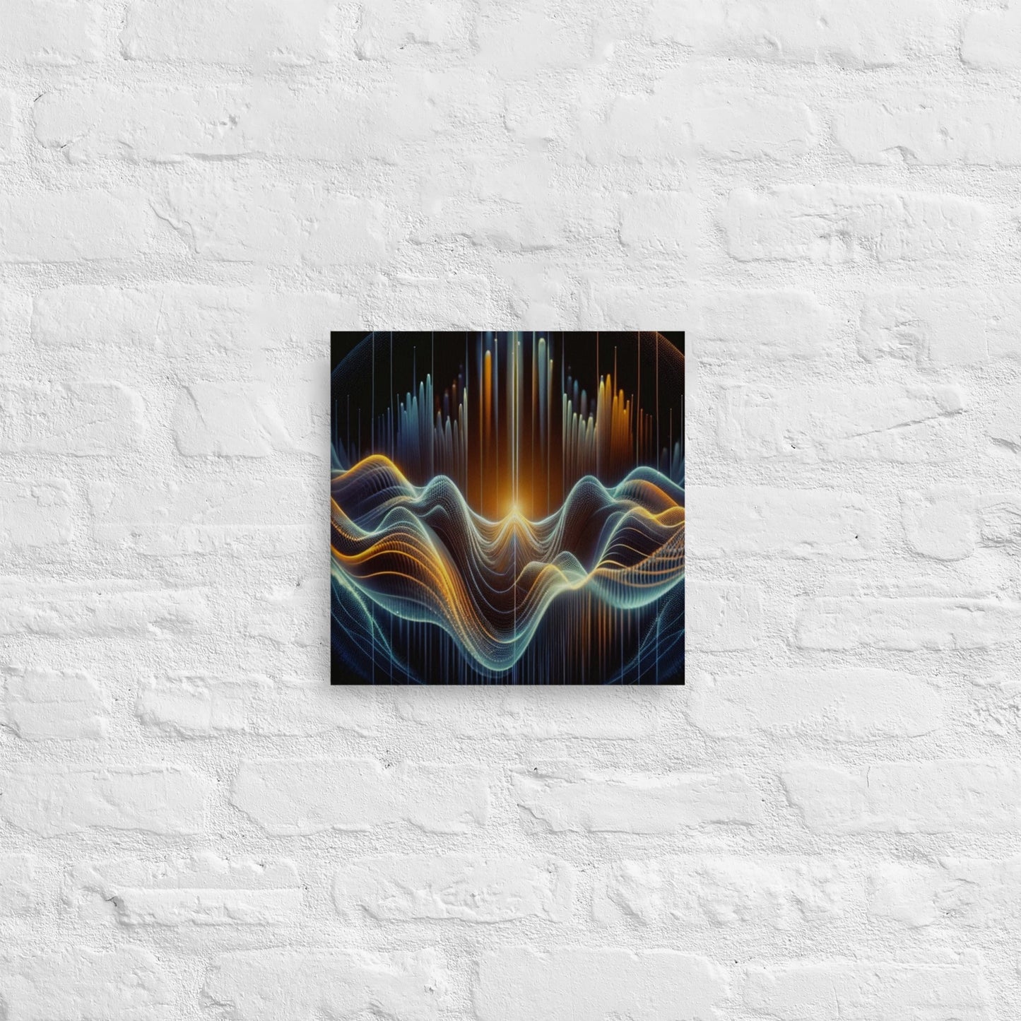 Vibrant Harmonic Canvas Art: Abstract Wall Decor for Modern Homes - Nourishment Tapestry