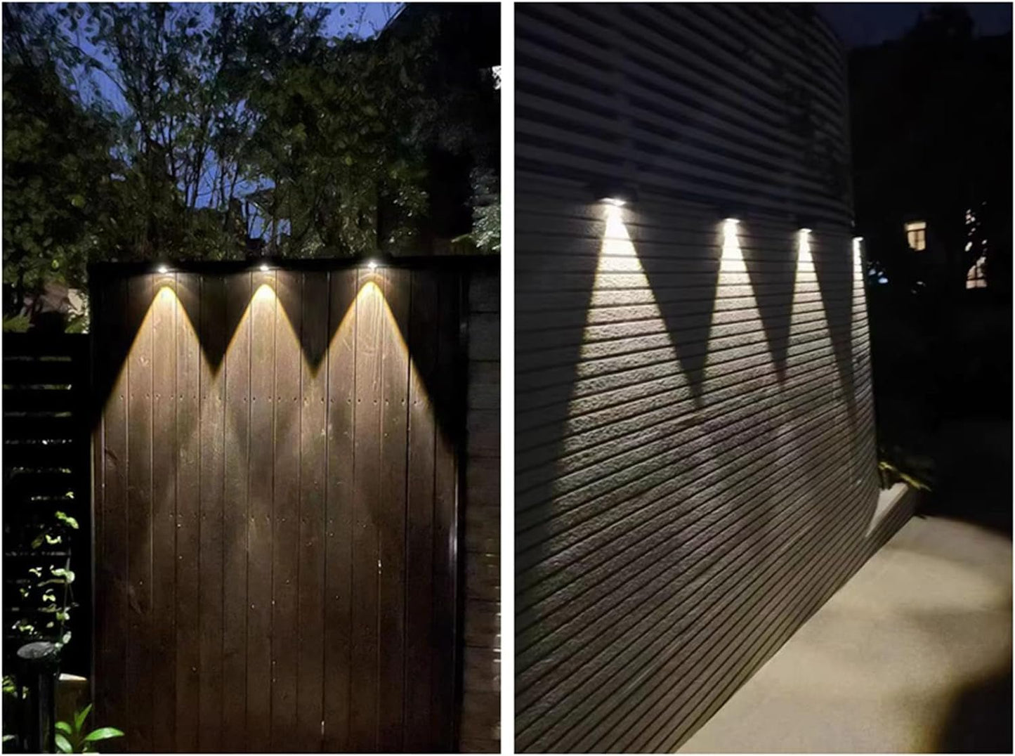 Waterproof Solar Deck Lights 4 - Pack: Illuminate Your Outdoor Space - Nourishment Tapestry