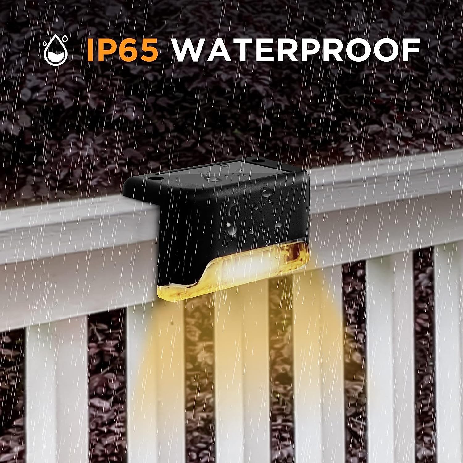 16 - Pack Solar Deck Lights: Waterproof LED Warm Glow for Stairs, Fences & Pathways - Outdoor Lighting Solution - Nourishment Tapestry