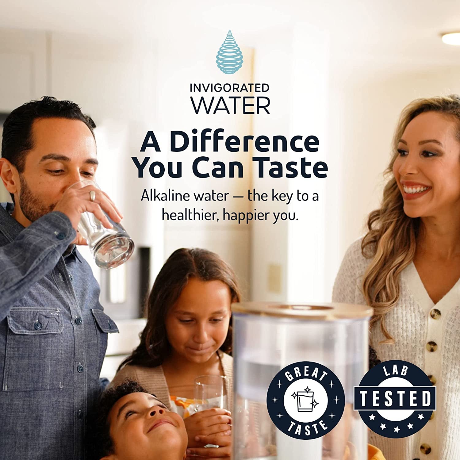 3 - Pack Alkaline Water Filter Cartridges - Pure Drinking Water Filtration System: Buy Now for Clean Water - Nourishment Tapestry