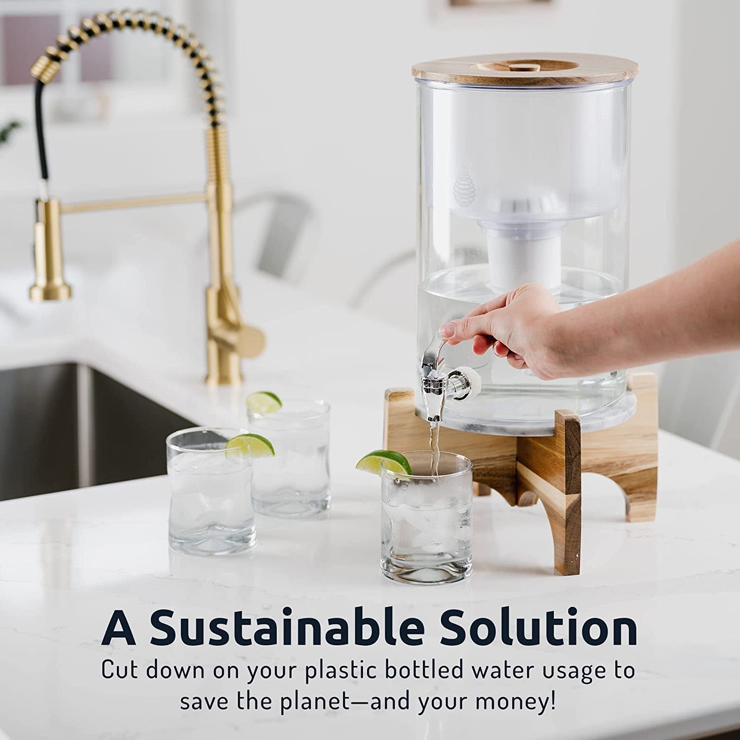 3 - Pack Alkaline Water Filter Cartridges - Pure Drinking Water Filtration System: Buy Now for Clean Water - Nourishment Tapestry