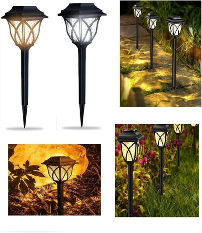 6 - Pack Solar LED Path Lights: Illuminate Your Garden with Eco - Friendly Lights - Nourishment Tapestry