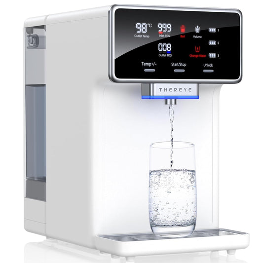 7 - Stage Countertop RO Water Filter: Instant Heating, Portable Filtration for Home & RV - Nourishment Tapestry