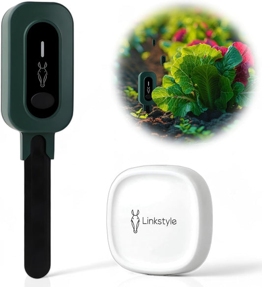 AFRA II Smart 3 - in - 1 Soil Sensor: WiFi - Enabled, Waterproof Moisture, Temperature & Light Meter for Garden & Farm - Nourishing Tapestry