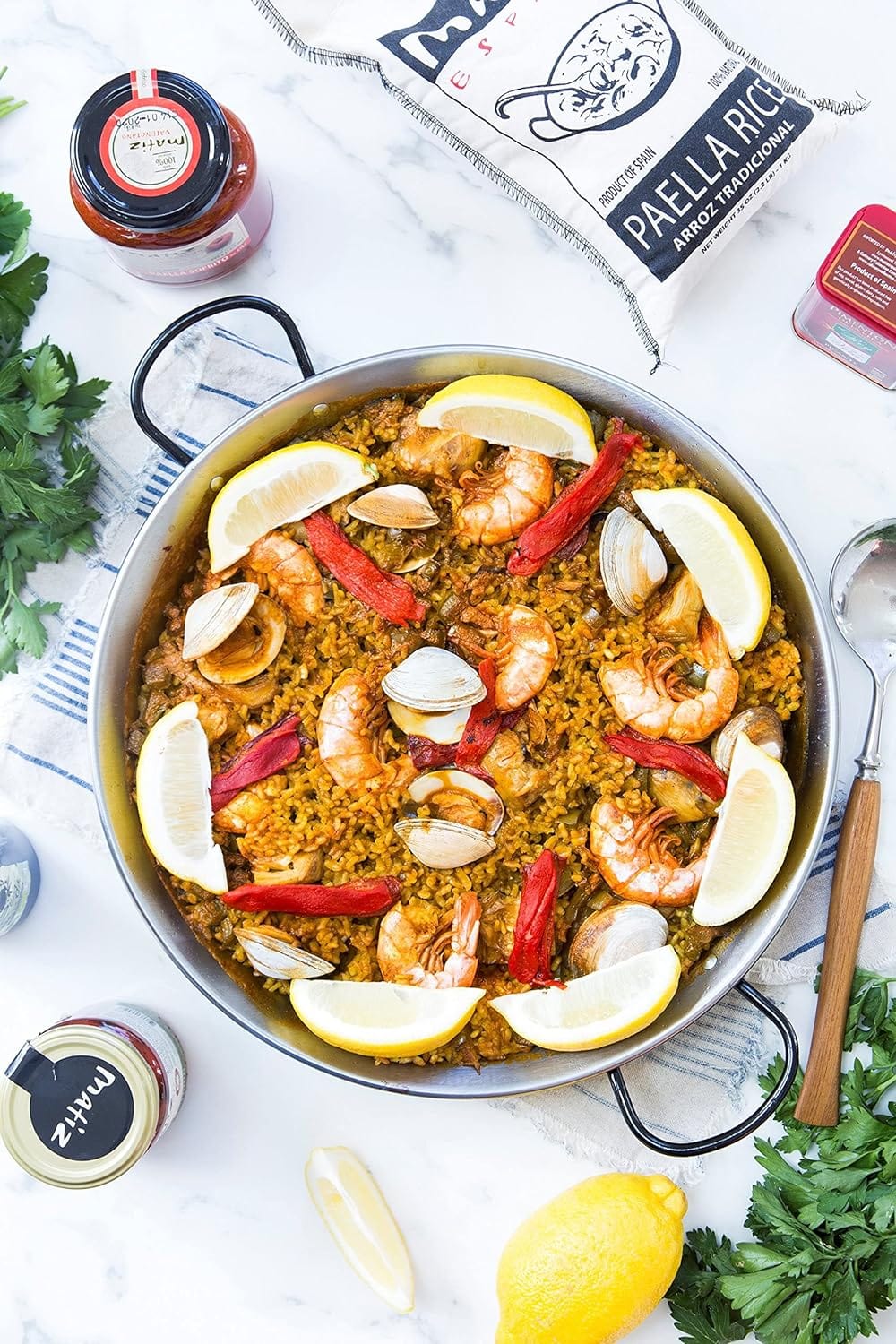 Authentic Spanish Paella Kit: Deluxe Set with Premium Ingredients - Nourishment Tapestry