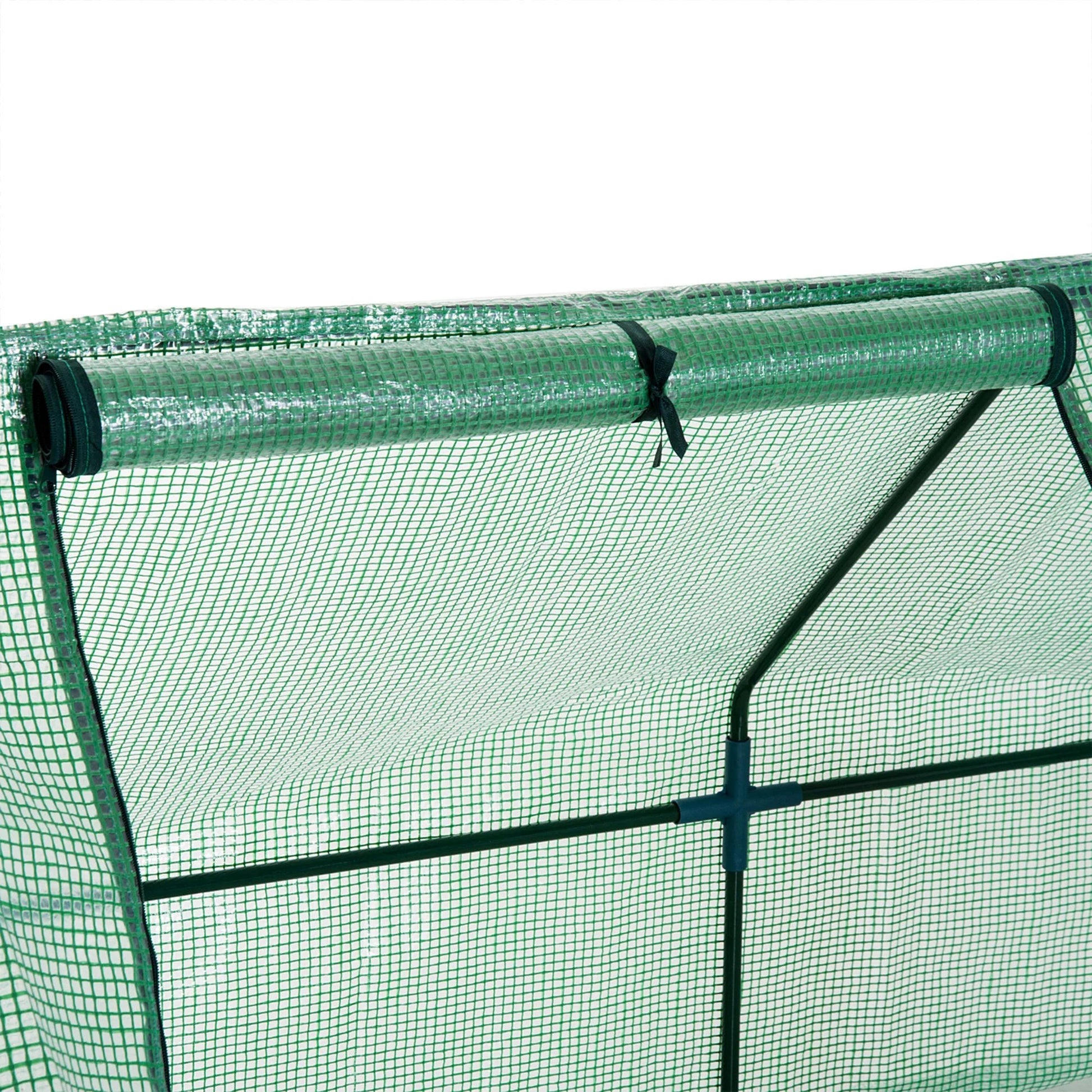 Compact 9 Greenhouse: Portable Outdoor Garden with UV - Resistant Cover and Easy - Access Doors for Sale - Nourishment Tapestry