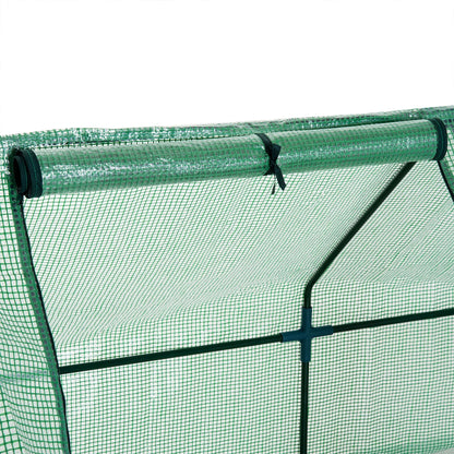 Compact 9 Greenhouse: Portable Outdoor Garden with UV - Resistant Cover and Easy - Access Doors for Sale - Nourishment Tapestry