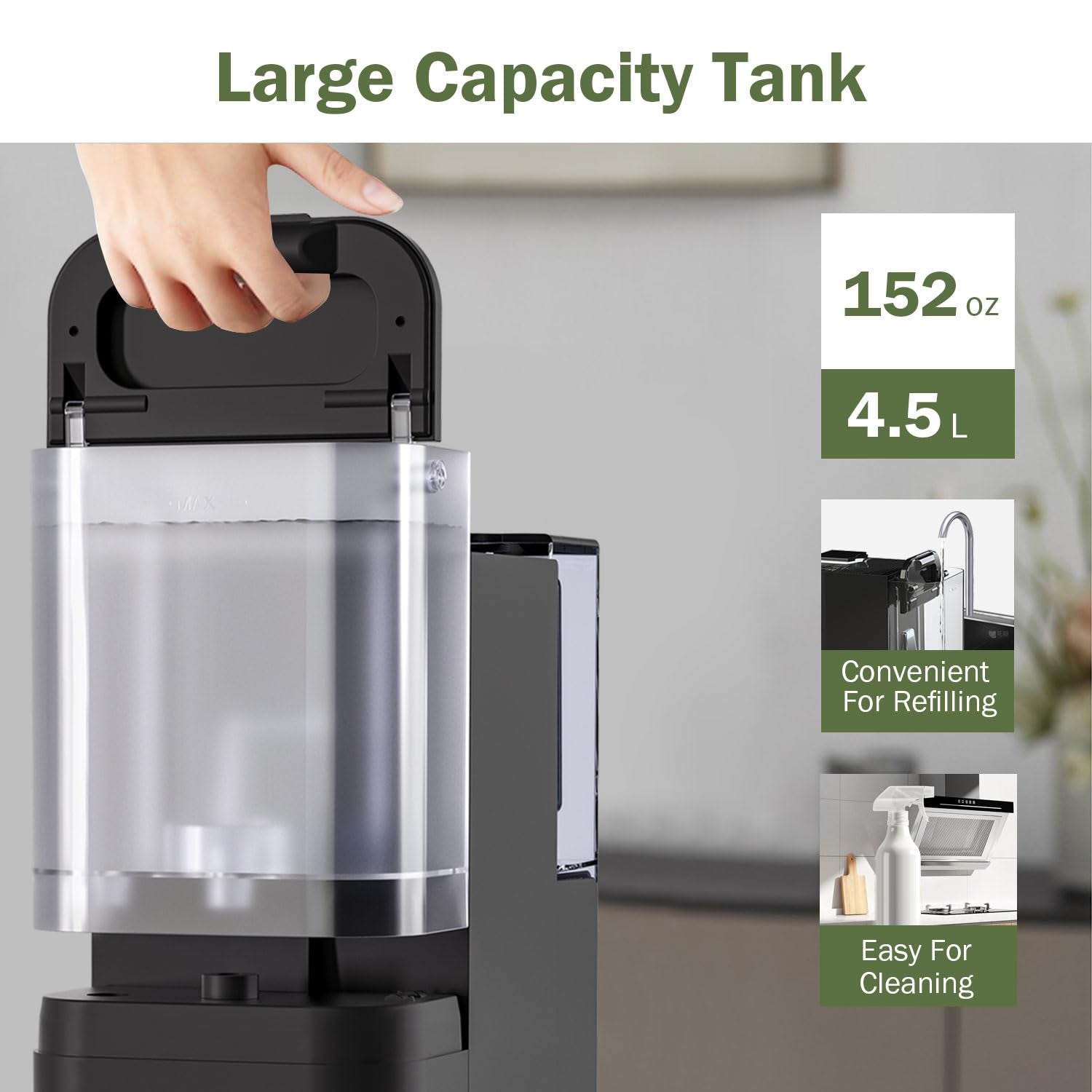 Countertop Reverse Osmosis System - Alkaline RO Water Filter with Portable Pitcher - NSF/ANSI 58 Certified - USA Tech Support - Nourishment Tapestry