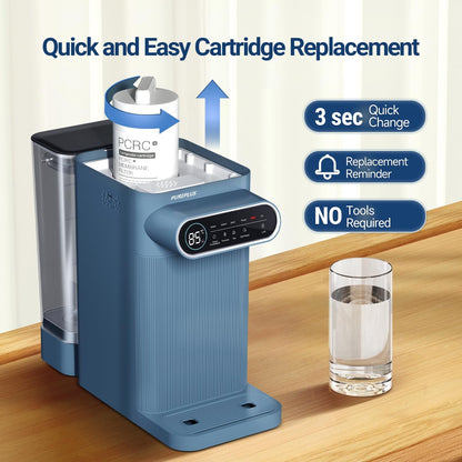 Countertop Reverse Osmosis Water Filtration System with Instant Hot Water Dispenser - Nourishment Tapestry