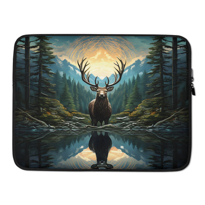 Deer Laptop Sleeve 3: Premium 13 - 15" MacBook & PC Protection - Sleek, Stylish & Durable Laptop Sleeve - Nourishment Tapestry
