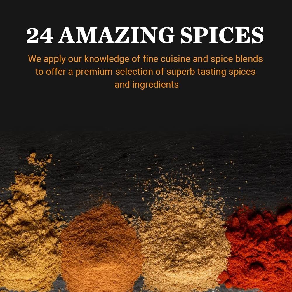Deluxe Herbs & Spices Advent Calendar - Ideal Gift for Food Lovers and Chefs! - Nourishment Tapestry
