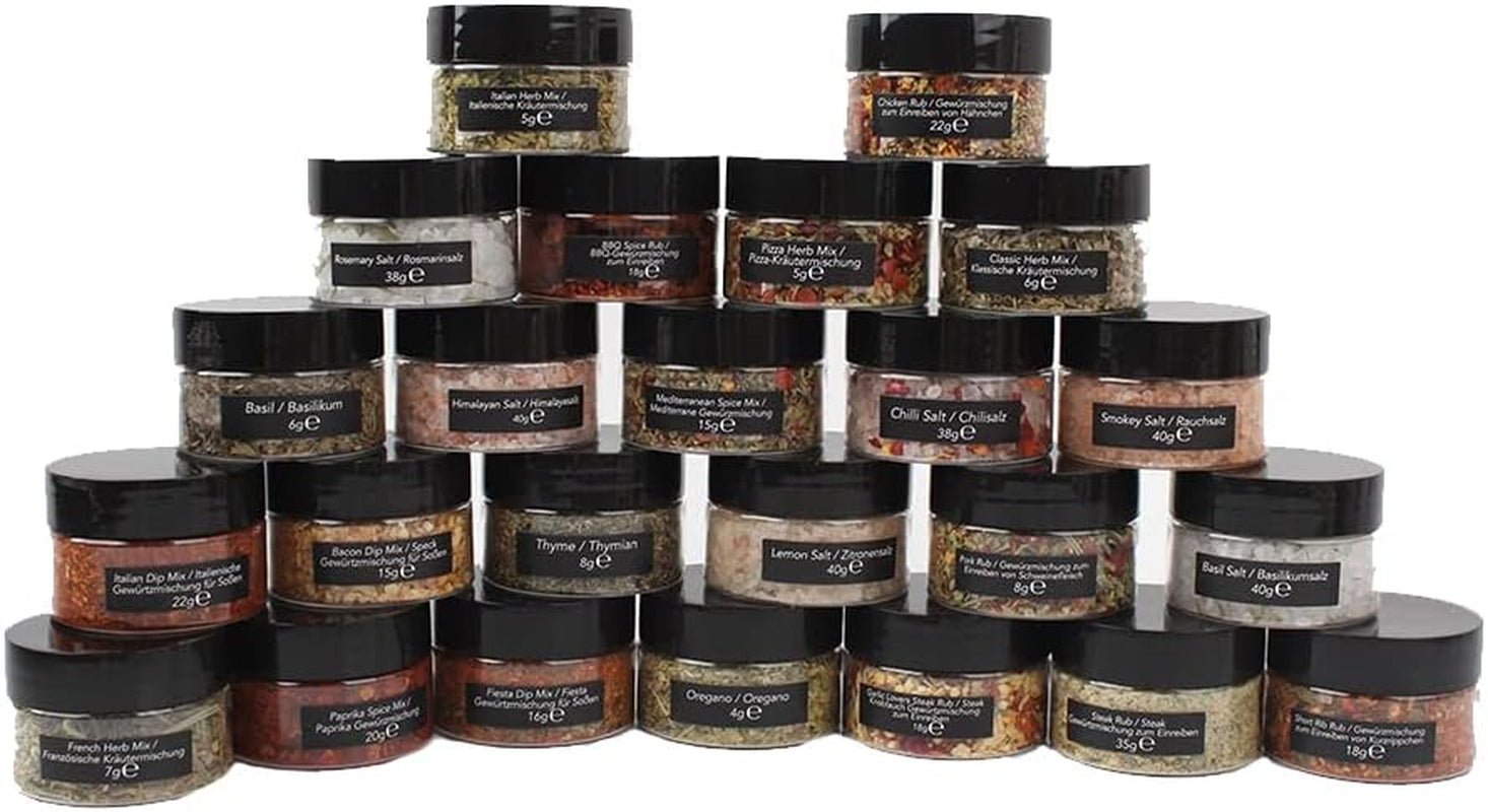 Deluxe Herbs & Spices Advent Calendar - Ideal Gift for Food Lovers and Chefs! - Nourishment Tapestry