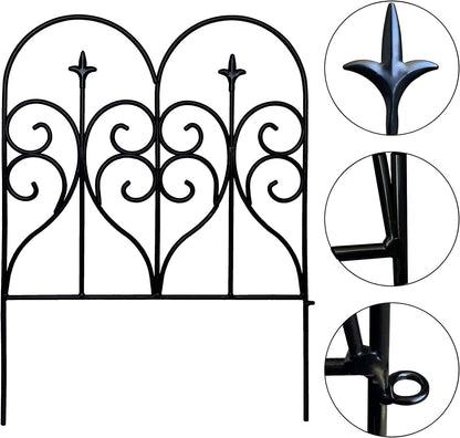 Elegant 3M Rustproof Garden Fence: Beautify Your Yard, Patio & Flower Beds - Nourishment Tapestry