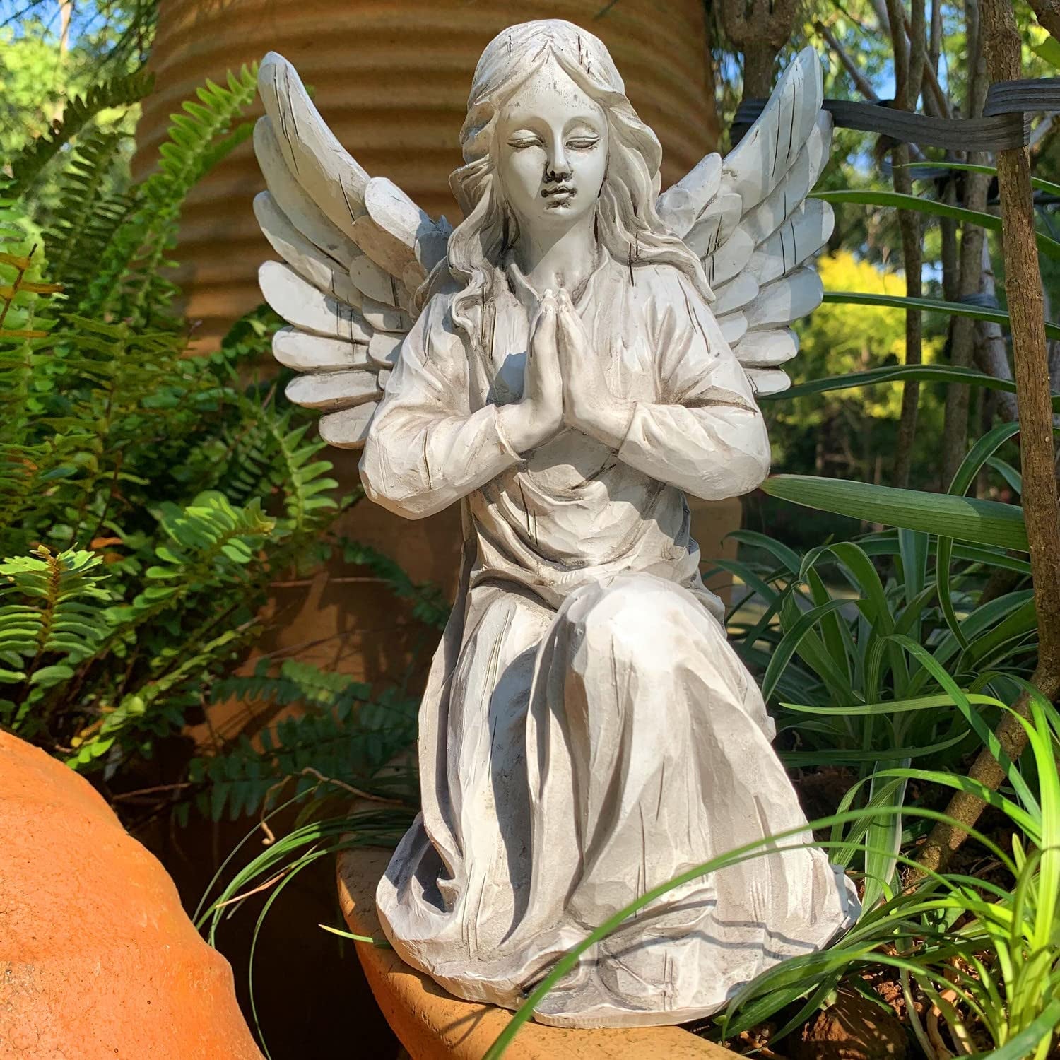 Enchanting Waterproof Fairy Garden Statue for Patio, Lawn & Yard Decor - Nourishment Tapestry