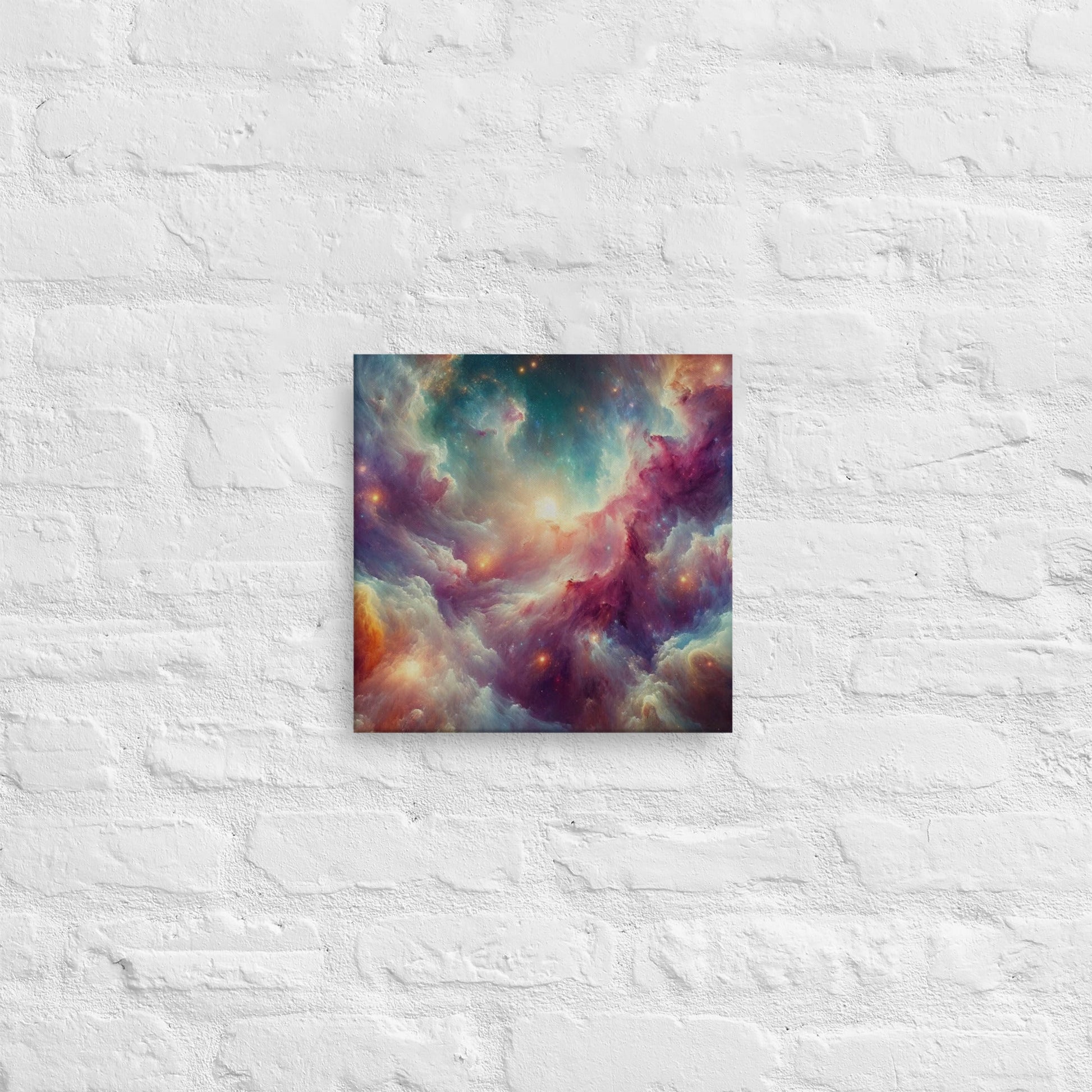 Ethereal Nebula Canvas: Stunning Space Art Prints for Walls - Nourishment Tapestry
