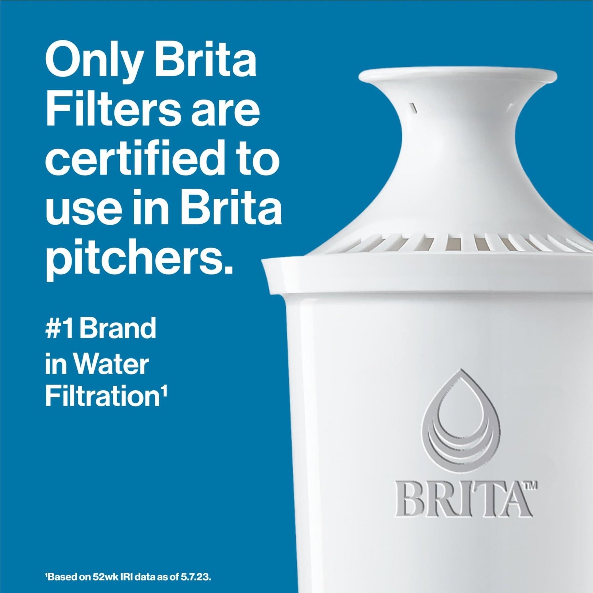 Everyday White Water Filter Pitcher - Large 10 Cup Capacity, BPA Free - Clean, Fresh Water for the Whole Family - Nourishment Tapestry