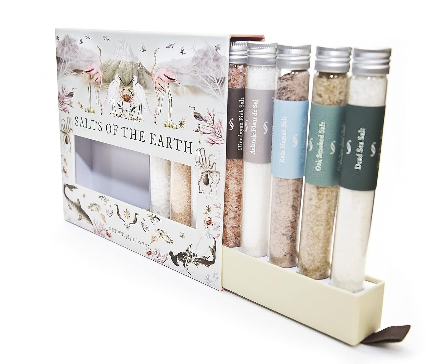 "Exotic Salt Collection: 8 - Pack Gift Set from Around the Globe - Enhance Your Culinary Creations!" - Nourishment Tapestry