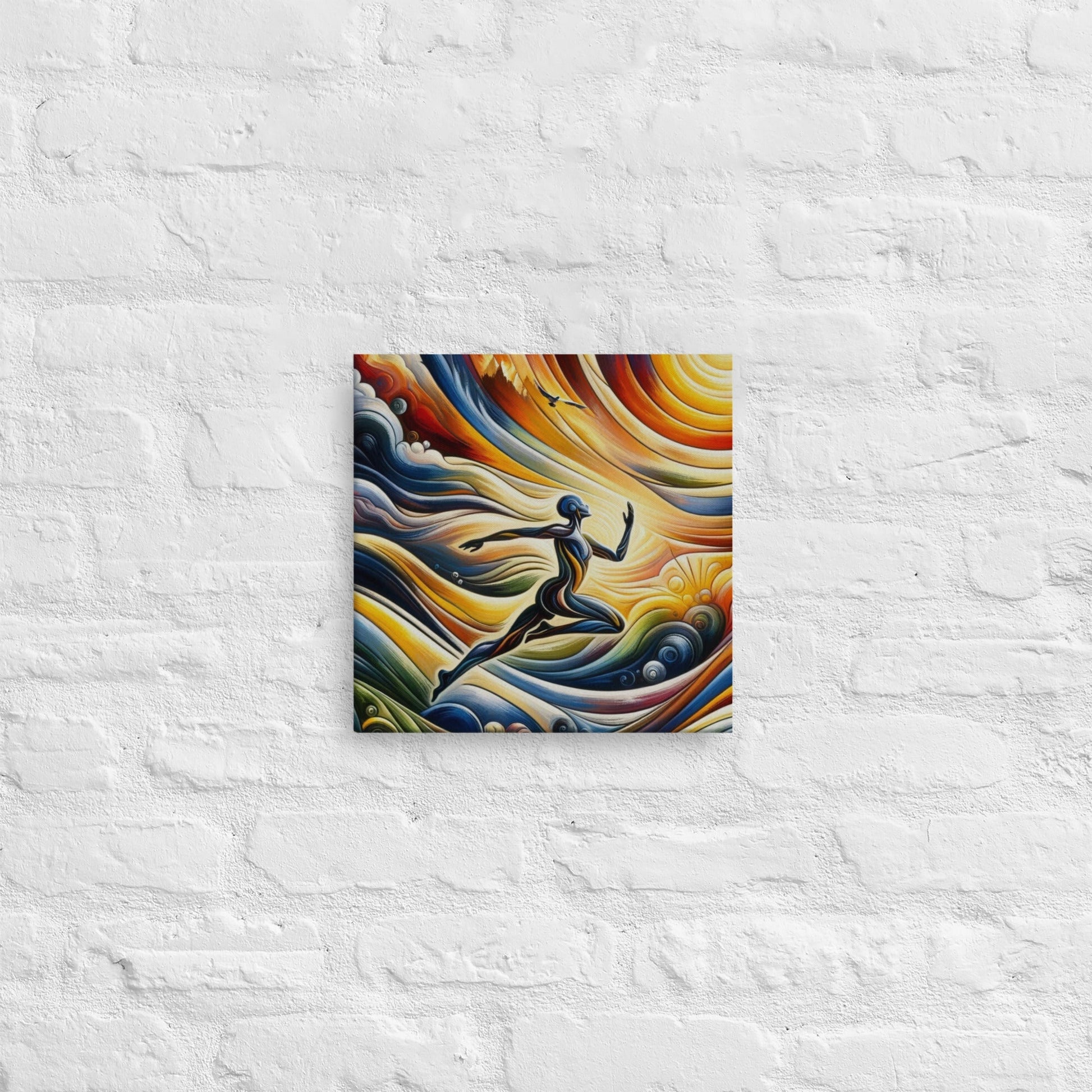 Inspirational Canvas Wall Art: Motivational Mantras for Home & Office - Increase Productivity & Positivity - Nourishment Tapestry