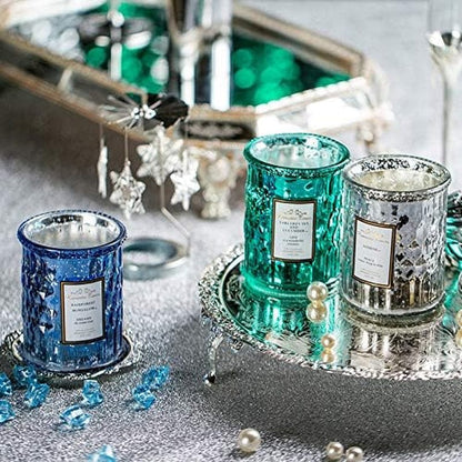 Luxurious Jasmine Scented Candle: 17 Oz Glass Jar, Perfect Gift for Any Occasion - Nourishment Tapestry