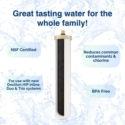 NSF Certified Water Filter System with Activated Carbon - Reduces Contaminants - Ideal for Undersink & Countertop Use - Nourishment Tapestry