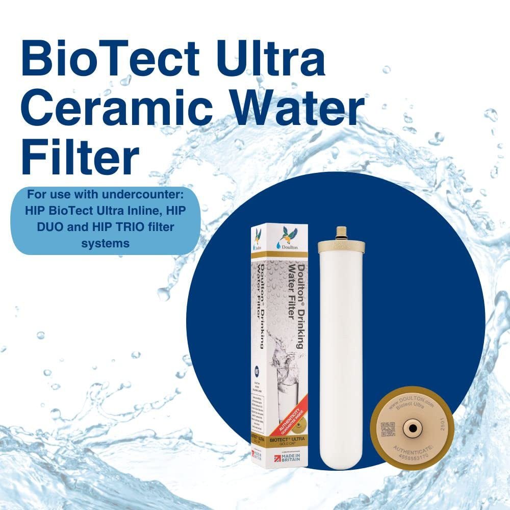 NSF Certified Water Filter System with Activated Carbon - Reduces Contaminants - Ideal for Undersink & Countertop Use - Nourishment Tapestry