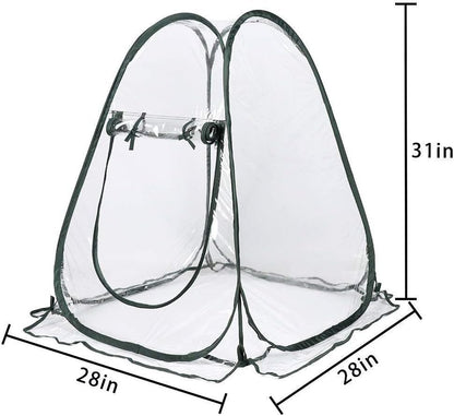 Portable Mini Greenhouse: Boost Plant Growth & Protection - Indoor/Outdoor - Nourishment Tapestry