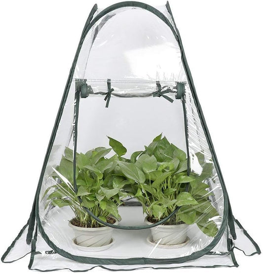 Portable Mini Greenhouse: Boost Plant Growth & Protection - Indoor/Outdoor - Nourishment Tapestry