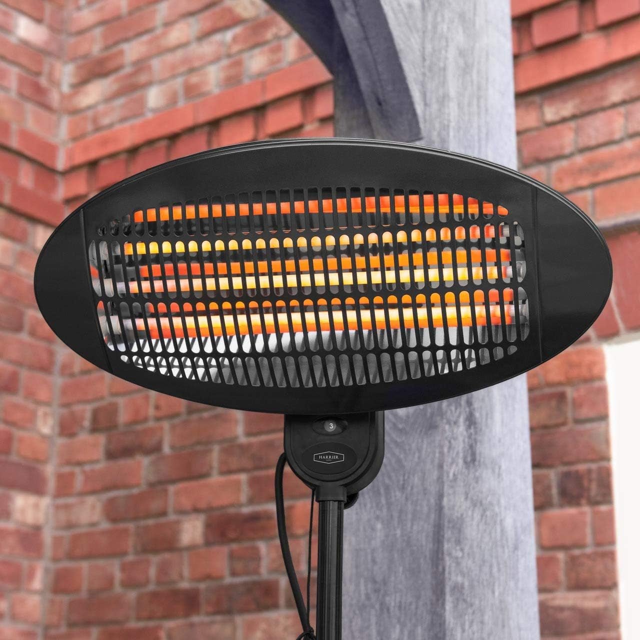 Powerful 2000W Patio Heater: 3 Heat Settings, Versatile Mounting, Portable & Energy - Efficient - Buy Now! - Nourishment Tapestry
