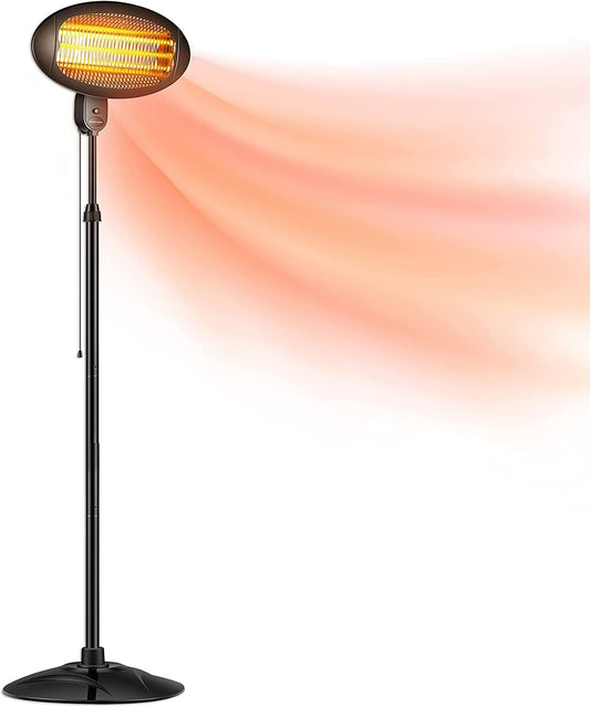 Powerful 3 - Mode Outdoor Patio Heater: Safe & Versatile for Balcony, Backyard, & Garage - Nourishment Tapestry