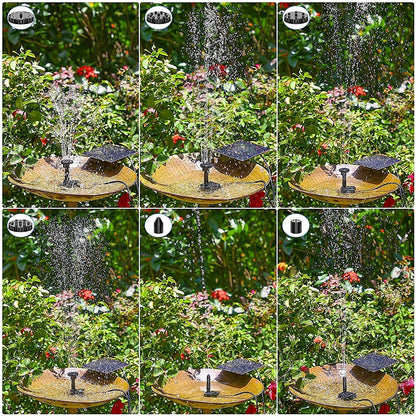 Powerful 6 - in - 1 Solar Fountain Pump Kit for Garden & Pond Oasis - Nourishment Tapestry