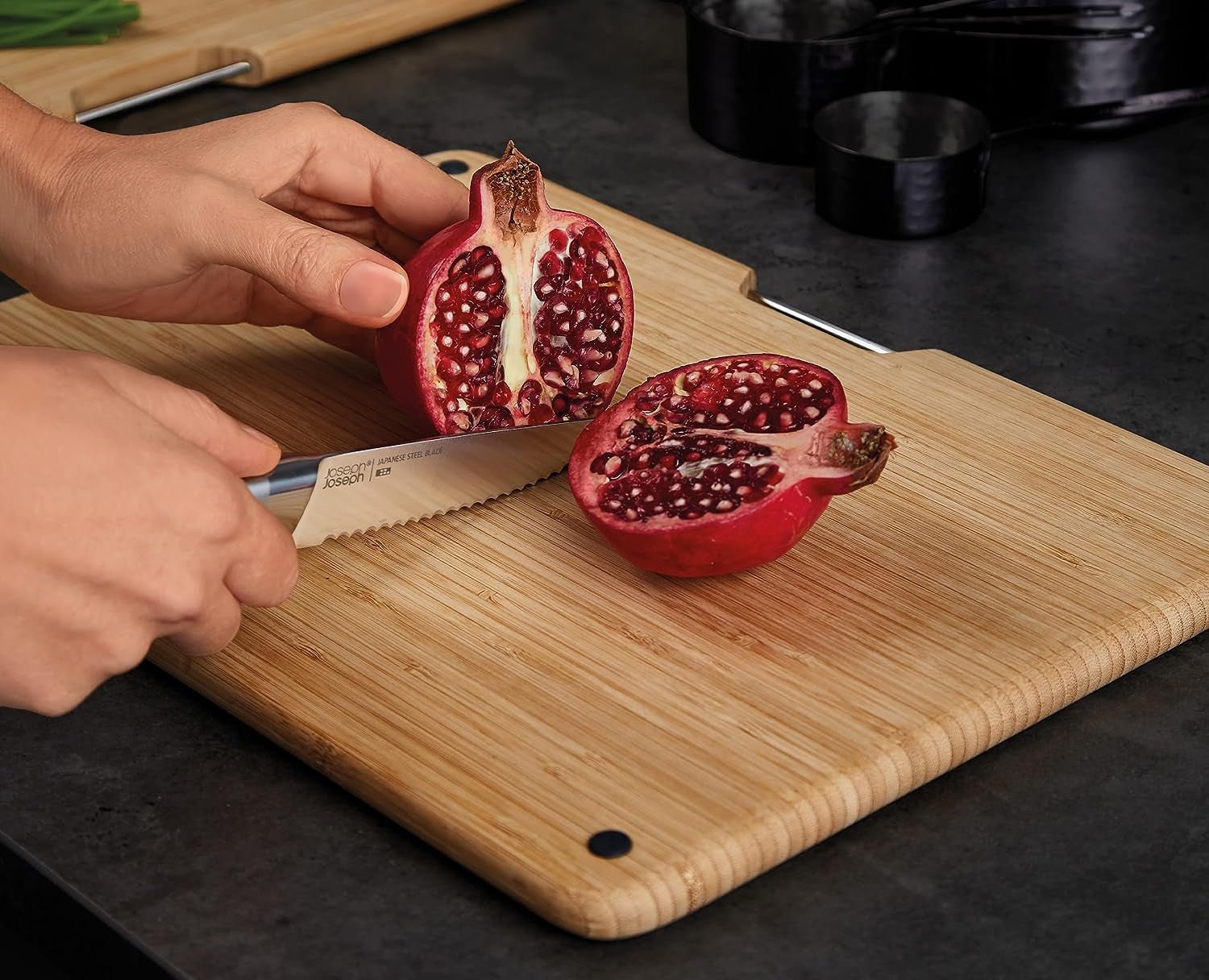 Premium 2 - in - 1 Cutting Board Set: Stainless Steel & Bamboo with Storage Case - Shop Now! - Nourishment Tapestry